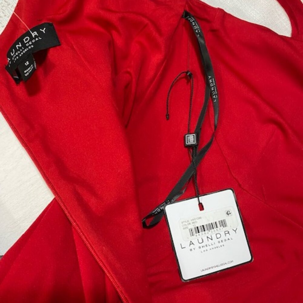 Size 12  Red Cocktail dress  from LAUNDRY by Shelli Segal